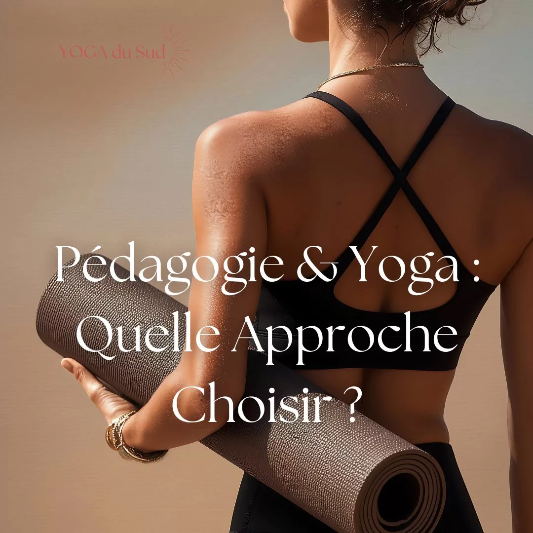 professeur enseignant différentes méthodes pédagogiques en yoga