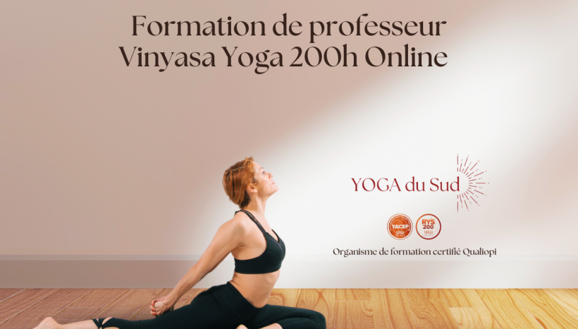 Formation Professeur de Vinyasa 200H Online en semaine