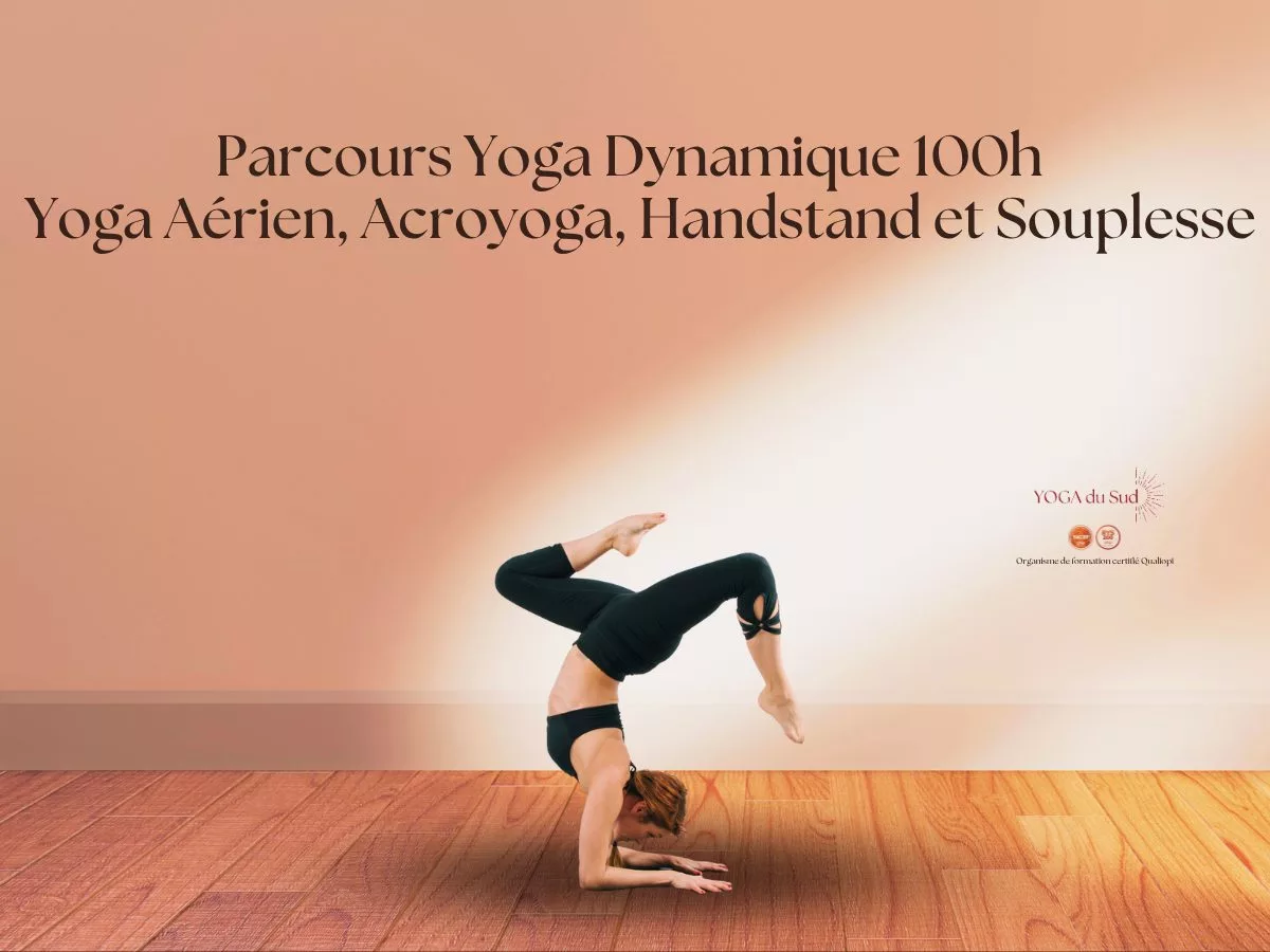 Formation Yoga Dynamique Adapté – Yoga du Sud, acroyoga, handstand, yoga aérien